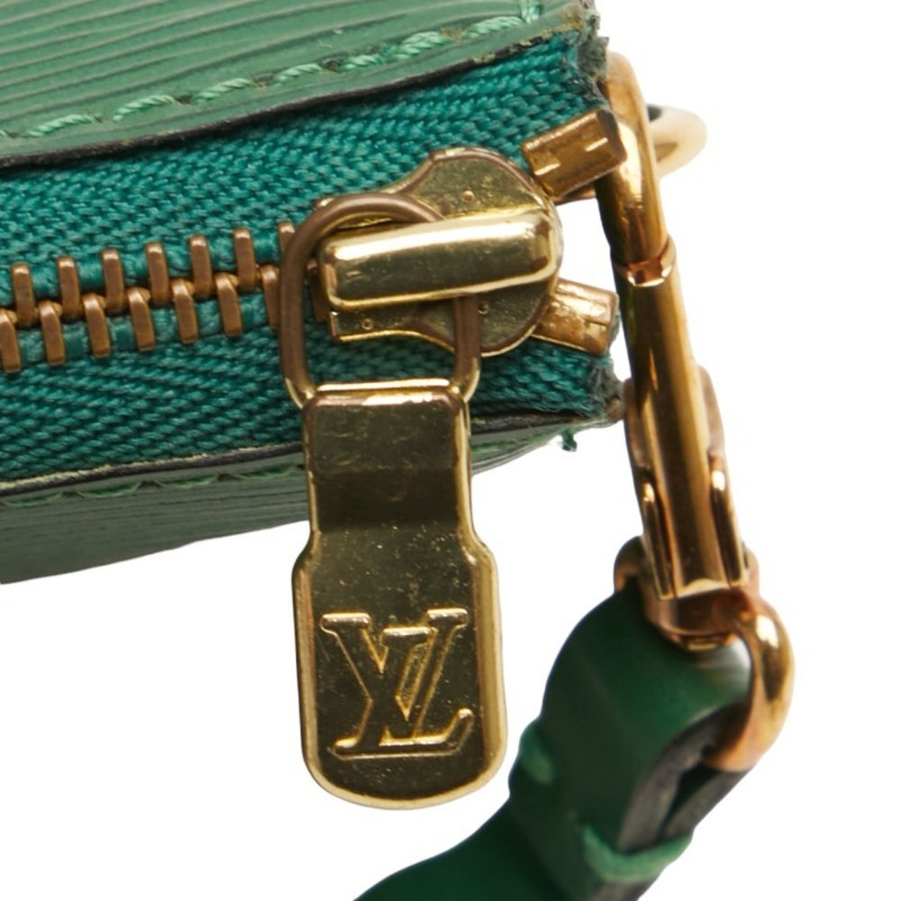 Louis Vuitton Epi Pochette Accessory Pouch M52944 Borneo Green Leather Women'... - Picture 5 of 9